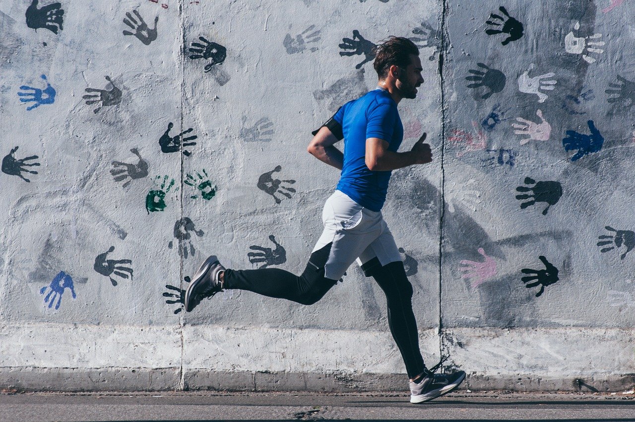 a man exercising, working our, workout