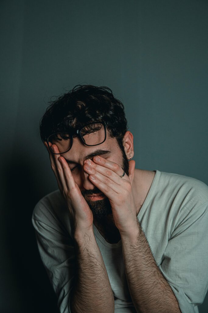 tired-men-adropause - Level Up Wellness Group Symptoms of Andropause, tired man, hormonal imbalance in men, men menopause